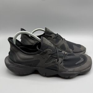 Nike Mens Free RN 5 Black Running Shoes Sneakers Size 10.5